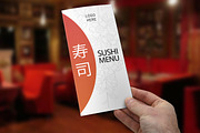 Tri-Fold Sushi Menu Template, a Brochure Template by ItemBridge (Thumbnail 5 of 5)
