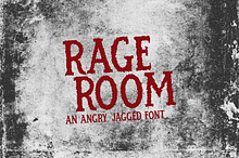 Rage Room Serif Font