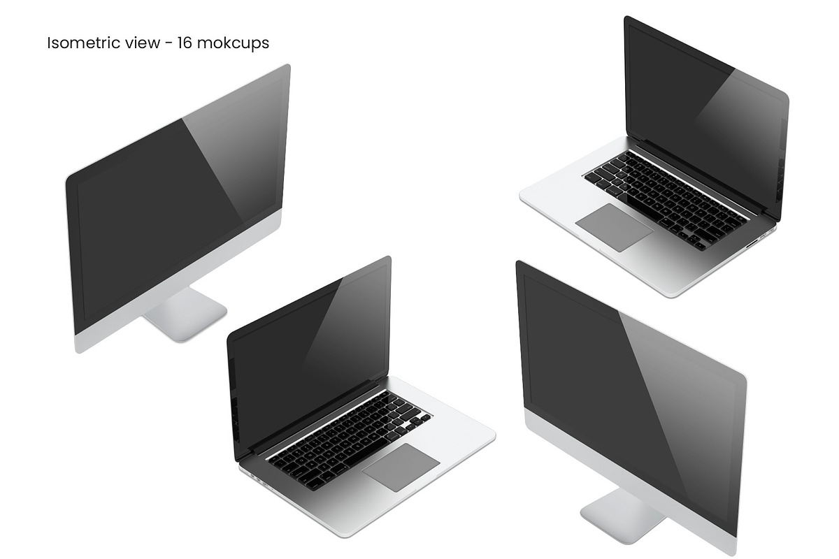 Apple Devices Mockup Screen Creator, a Mac Mockup by Illusiongraphic (Photo 5 of 25)