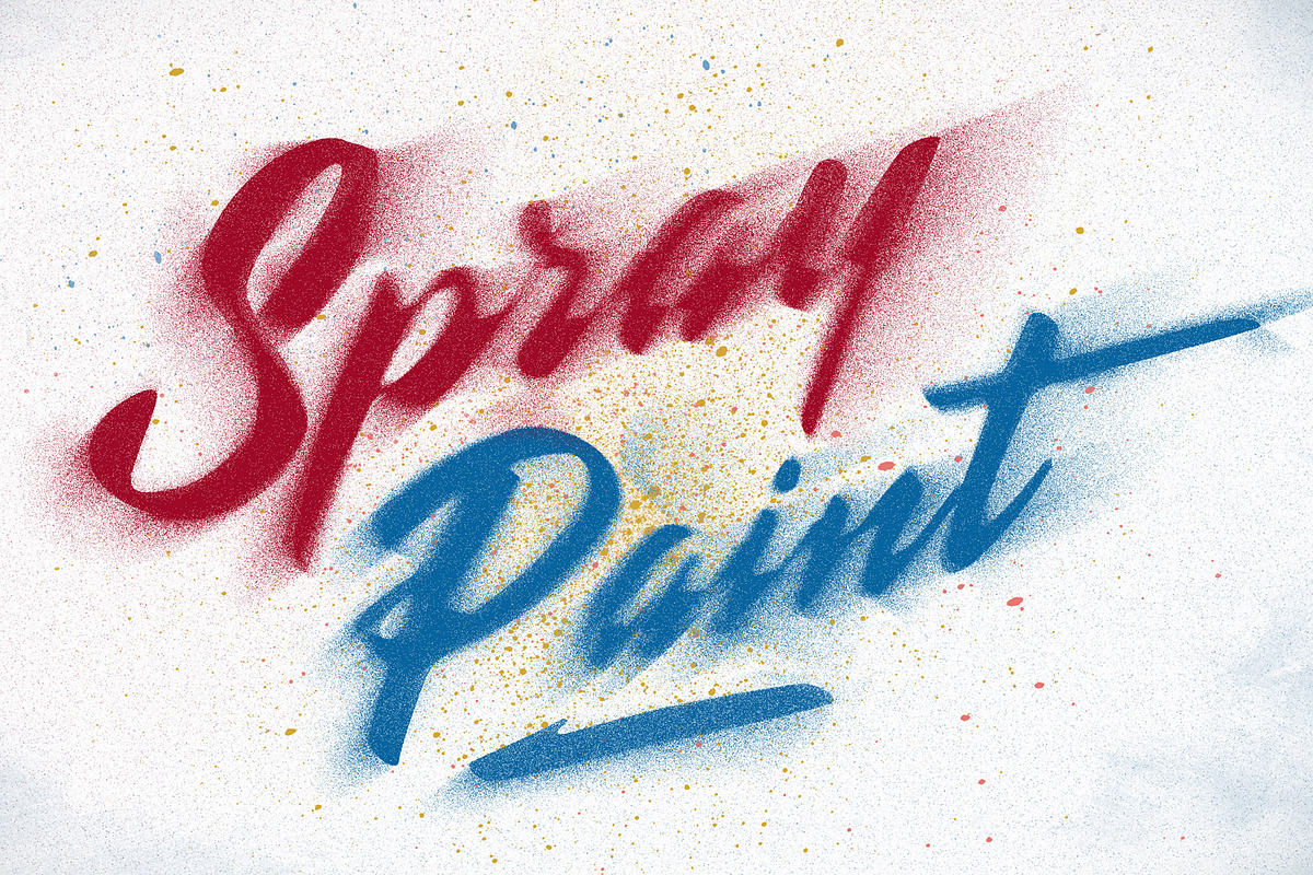 Spray Paint Text Effects, a Layer Style Add-On by Andrew Skoch Design (Photo 5 of 9)