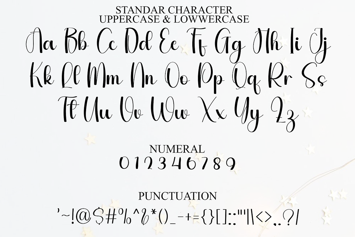 Star Bright, a Handwritten Font by FreshTypeINK (Photo 5 of 7)