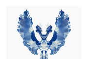 Tona Co. Totemic Cyanotype Inkblots, an Animal Illustration by milatovar (Thumbnail 13 of 19)