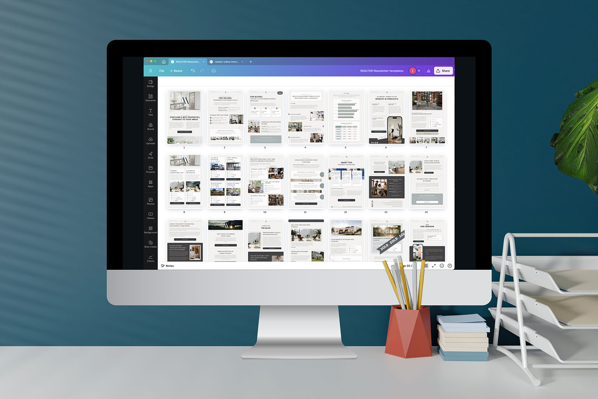 Real Estate Newsletter Template, an Email Template by Glow Muse Studio (Photo 8 of 10)
