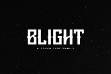 Blight Typeface