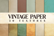 Vintage & Old Paper Textures, a Texture Graphic by Gravito (Thumbnail 1 of 5)