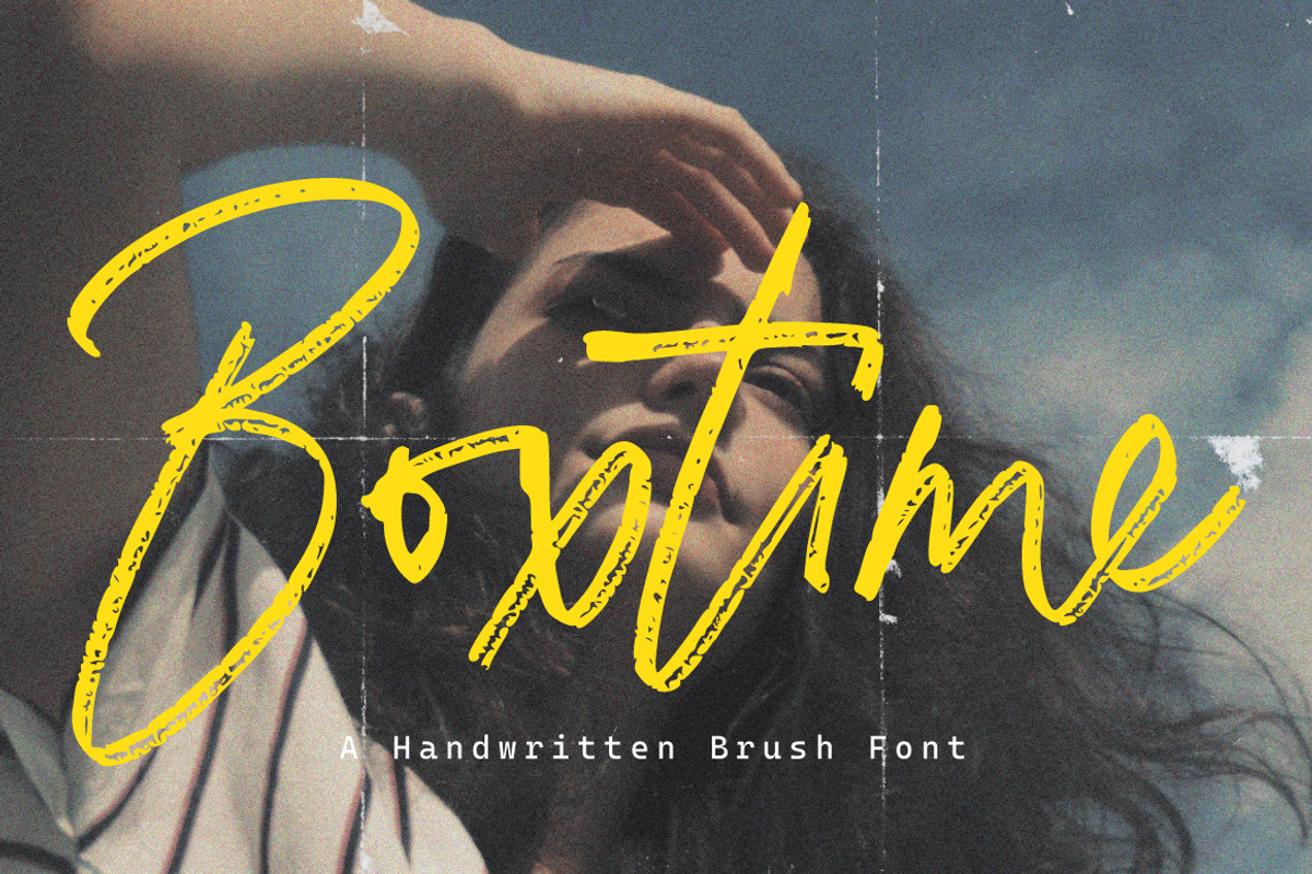 Boxtime - Organic Handwritten, a Handwritten Font by tebaltipislab (Photo 1 of 15)