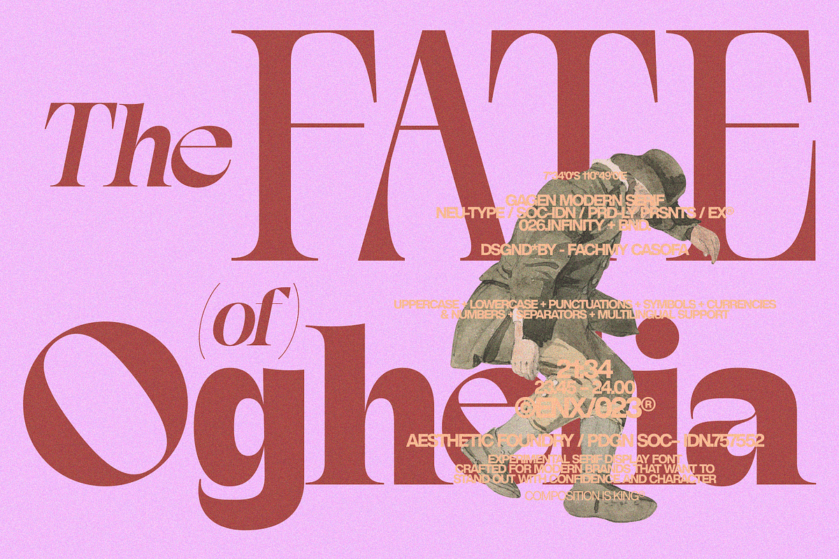 GAGEN — Modern Serif Font Family, a Serif Font by Enxyclo Studio (Photo 4 of 17)