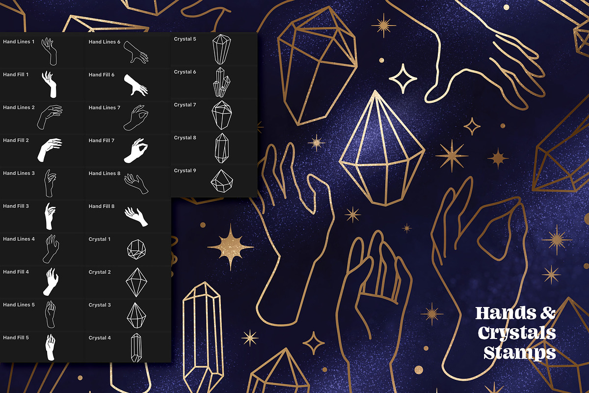 Magic Procreate Brushes & Stamps, a Brush Add-On by Pencil Twist (Photo 9 of 10)