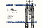 Writer Writes: 91 Fountain Pens & .., an Illustration by Unember (Thumbnail 2 of 6)