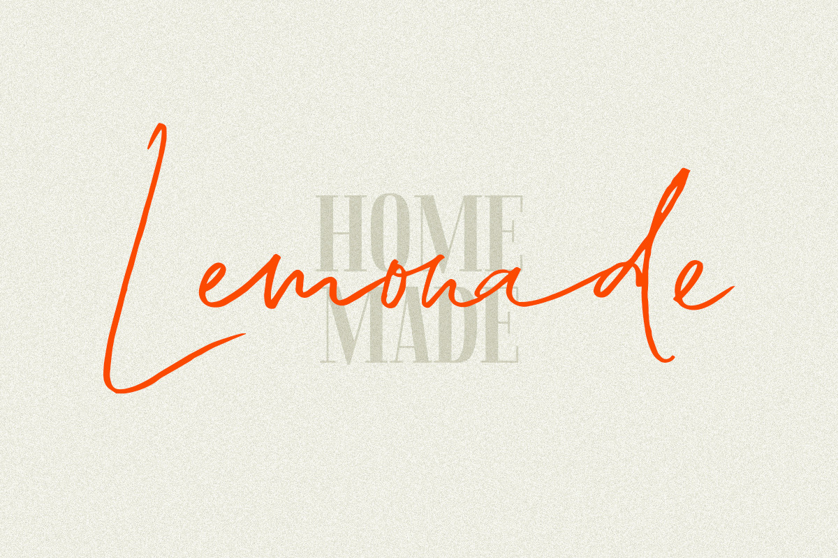 Lemonade Fonts Duo, a Script Font by kavoon (Photo 9 of 20)