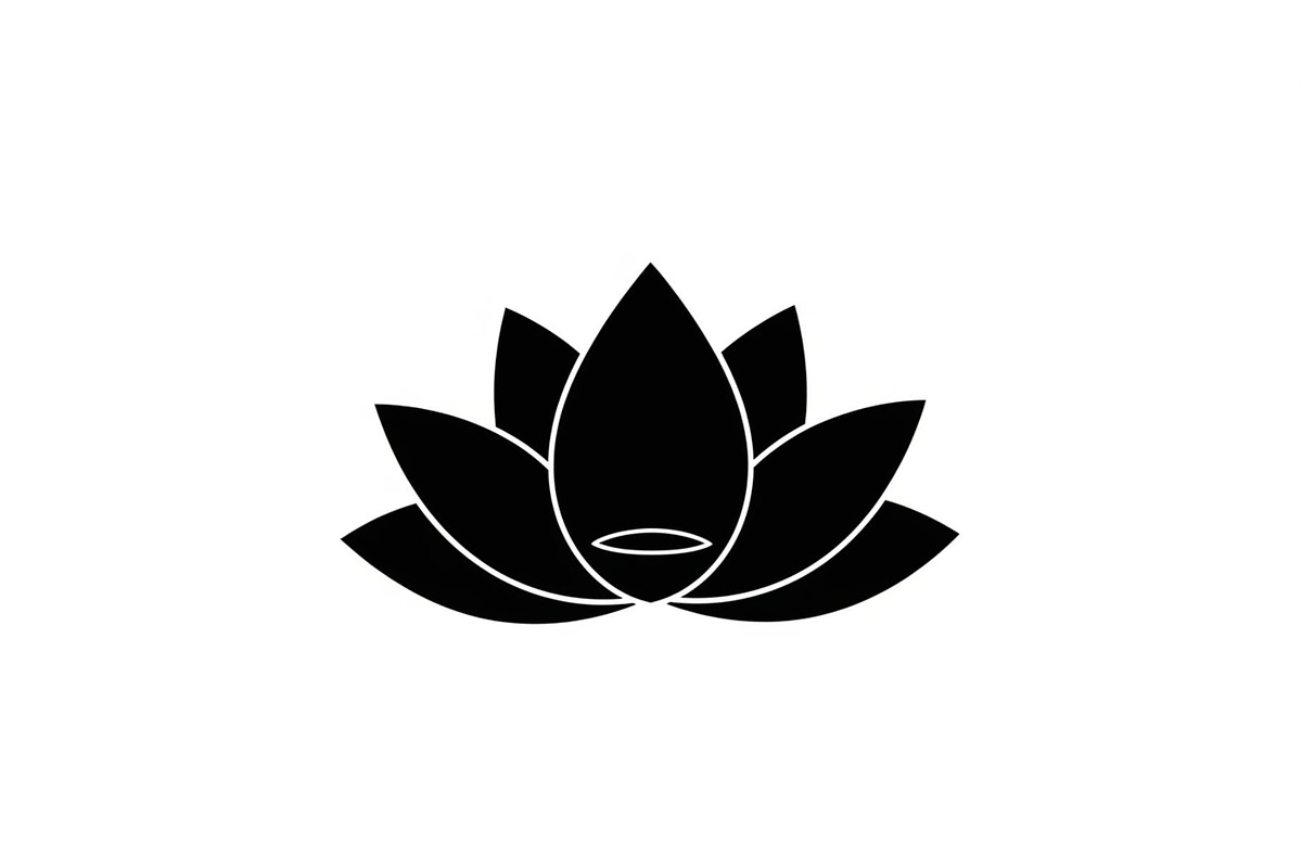 Lotus Flower Silhouette Vector Bundl, an Illustration by Creativeshirt (Photo 16 of 51)