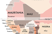 Detailed World Map 60x40 max - jpeg, a Work Illustration by Plums Pixel Love (Thumbnail 5 of 11)