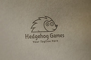 Hedgehog Games Logo, a Branding & Logo Template by Martin-Jamez (Thumbnail 2 of 4)