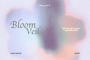 Bloom Veil: Dreamy Floral, a Background Graphic by Hello Muse (Thumbnail 1 of 10)