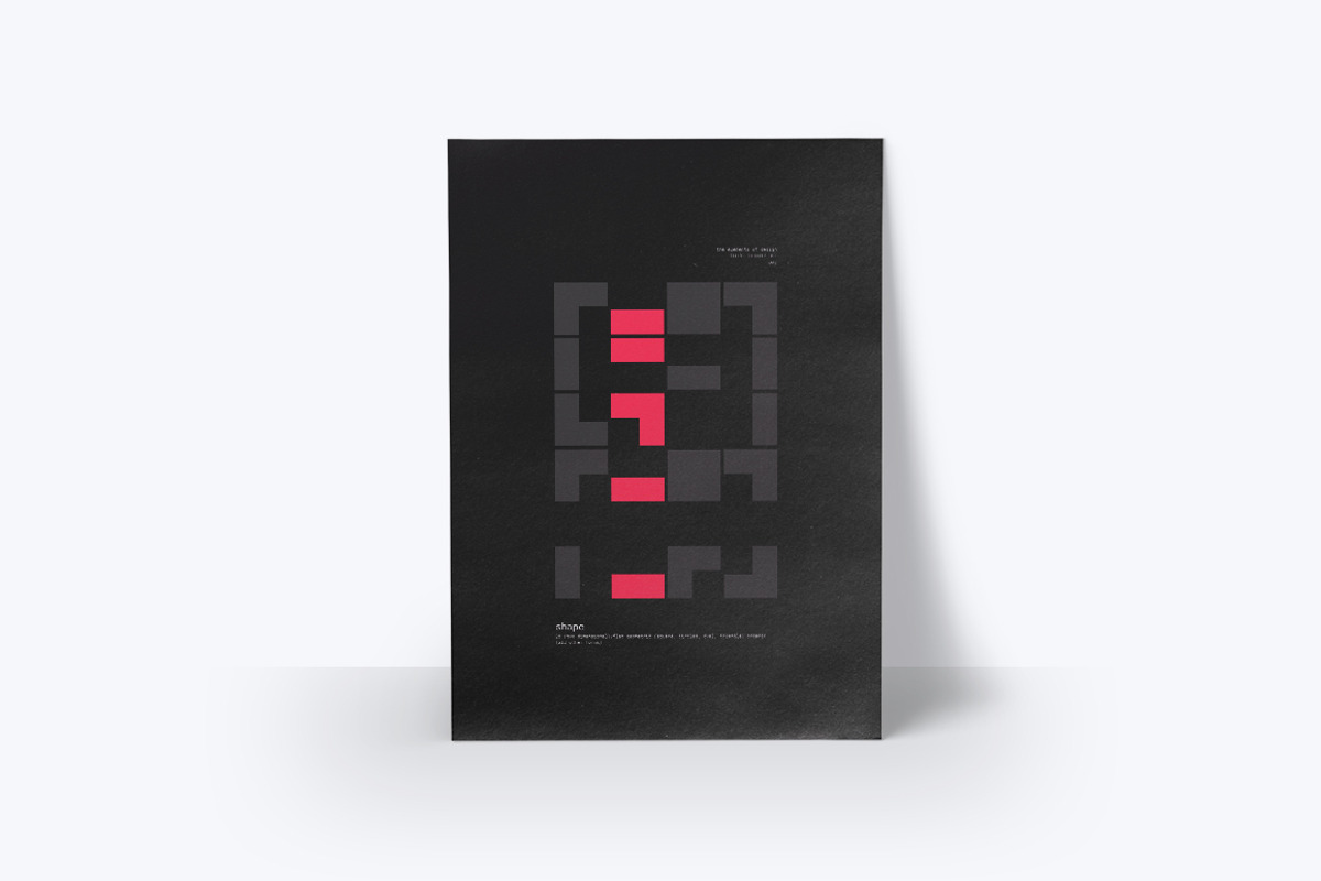The Elements of design, a Print Template by Milktoast (Photo 3 of 8)