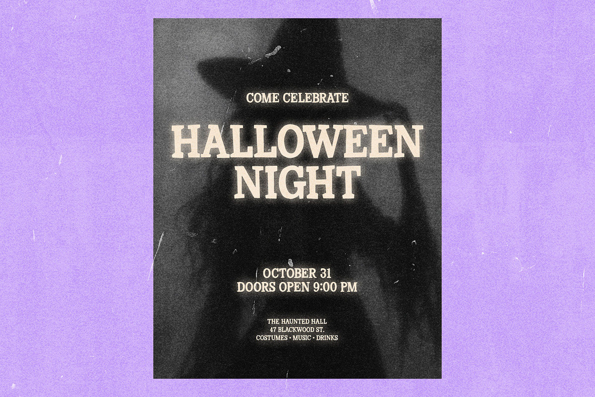 Monster Night Halloween Display, a Handwritten Font by supfonts (Photo 8 of 9)