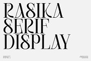 Rasika – Elegant Serif Font, a Serif Font by Craft Supply Co. (Thumbnail 1 of 8)