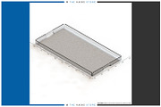 Long Serving Tray - 1 Generic, a 3D by TPS Digital Assets (Thumbnail 3 of 7)