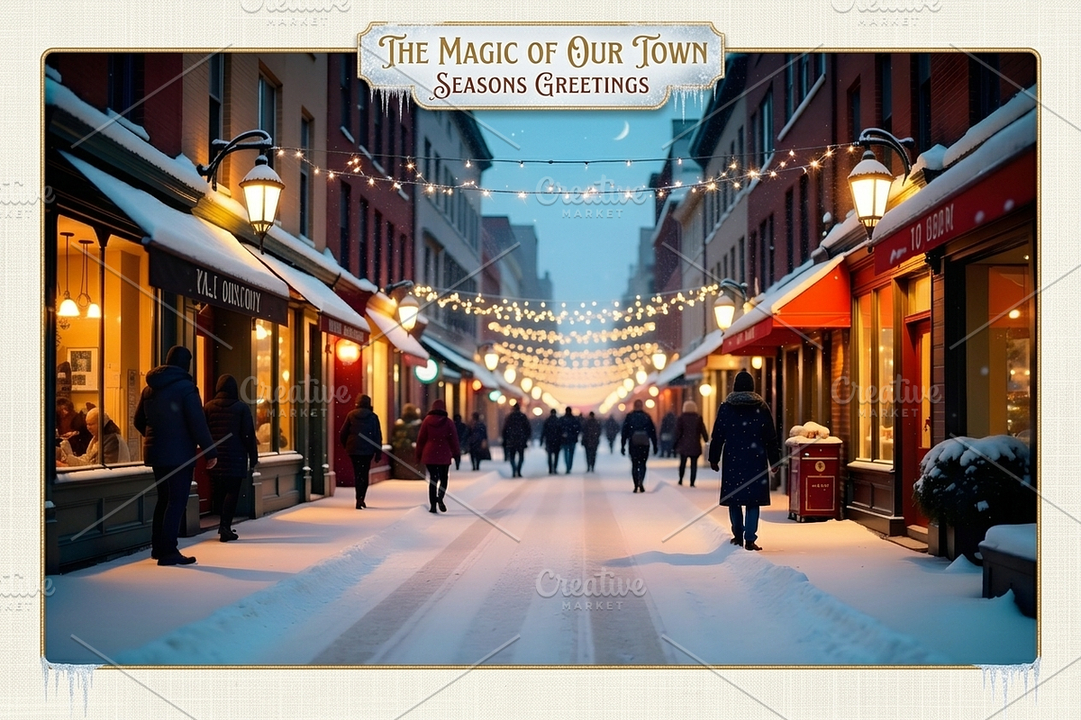 Winter Street Lights | Stock Photo, a Holiday Photo by Aura Canyon HQ (Photo 4 of 6)
