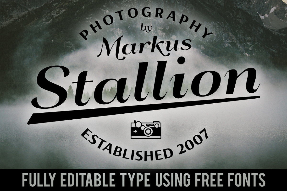 Photography Logo Kit and Icon Set, a Branding & Logo Template by Matt Borchert (Photo 4 of 5)