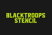 Blacktroops Stencil