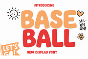 Base Ball, a Script Font by InermediaSTUDIO (Thumbnail 1 of 8)