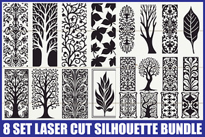 Nature Cutout Vector Pack, an Illustration by Amazin_art