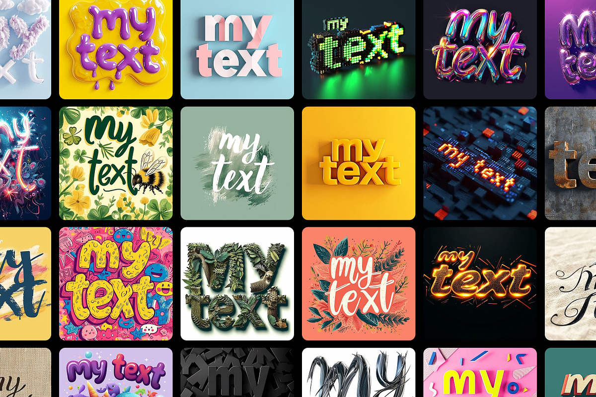 1976 ChatGPT Text Styles, a Decorative Illustration by Sevenstyles (Photo 4 of 6)