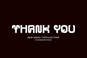 Ermauba - Greek Typeface Font