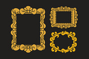 Vintage picture frames, borders set, an Object Illustration by Good Studio (Thumbnail 16 of 16)