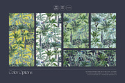 Lush Retreat Prints & Motifs, a Pattern Graphic by TSTUDIO (Thumbnail 3 of 11)