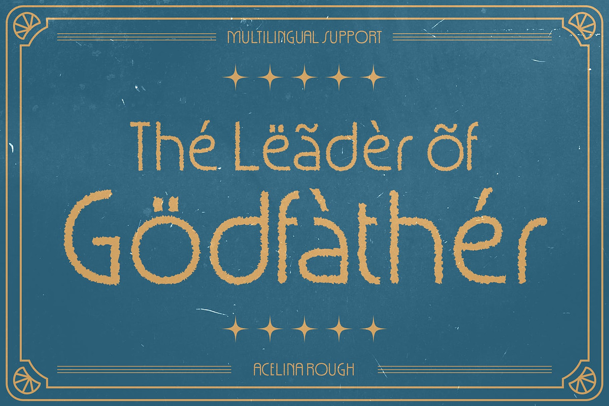 Acelina Rough, a Sans Serif Font by Craft Supply Co. (Photo 7 of 8)