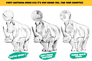 Flo’s Big Procreate Brush Box, a Brush Add-On by ArtwithFlo (Thumbnail 17 of 35)