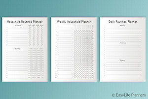 Household Planner A4 Printable