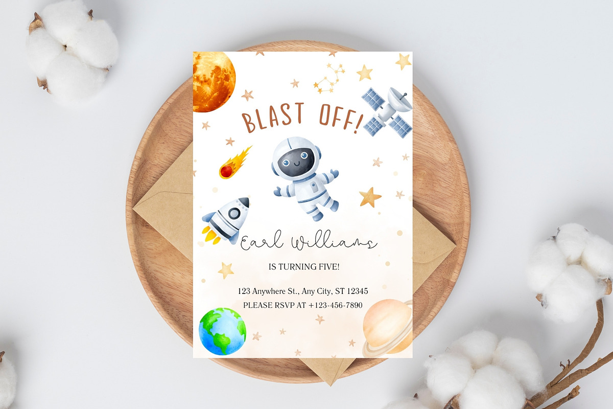 Watercolor Space Clipart, Galaxy PNG, an Illustration by CropUp Creative (Photo 5 of 6)