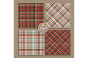 Christmas Plaids Digital Papers, a Pattern Graphic by JennyL Designs (Thumbnail 3 of 7)