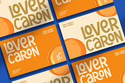 Creme Nuts - Display Sans Serif Font, a Sans Serif Font by Flawless And Co (Thumbnail 4 of 10)