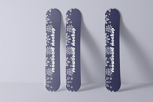 Snowboard Mockups