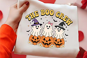 Halloween Boo Crew Ghost Pumpkin, a Seasonal Illustration by CrexoraLab (Thumbnail 2 of 4)