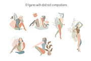 Femininity modern graphic collection, a Decorative Illustration by dasha mo (Thumbnail 4 of 9)