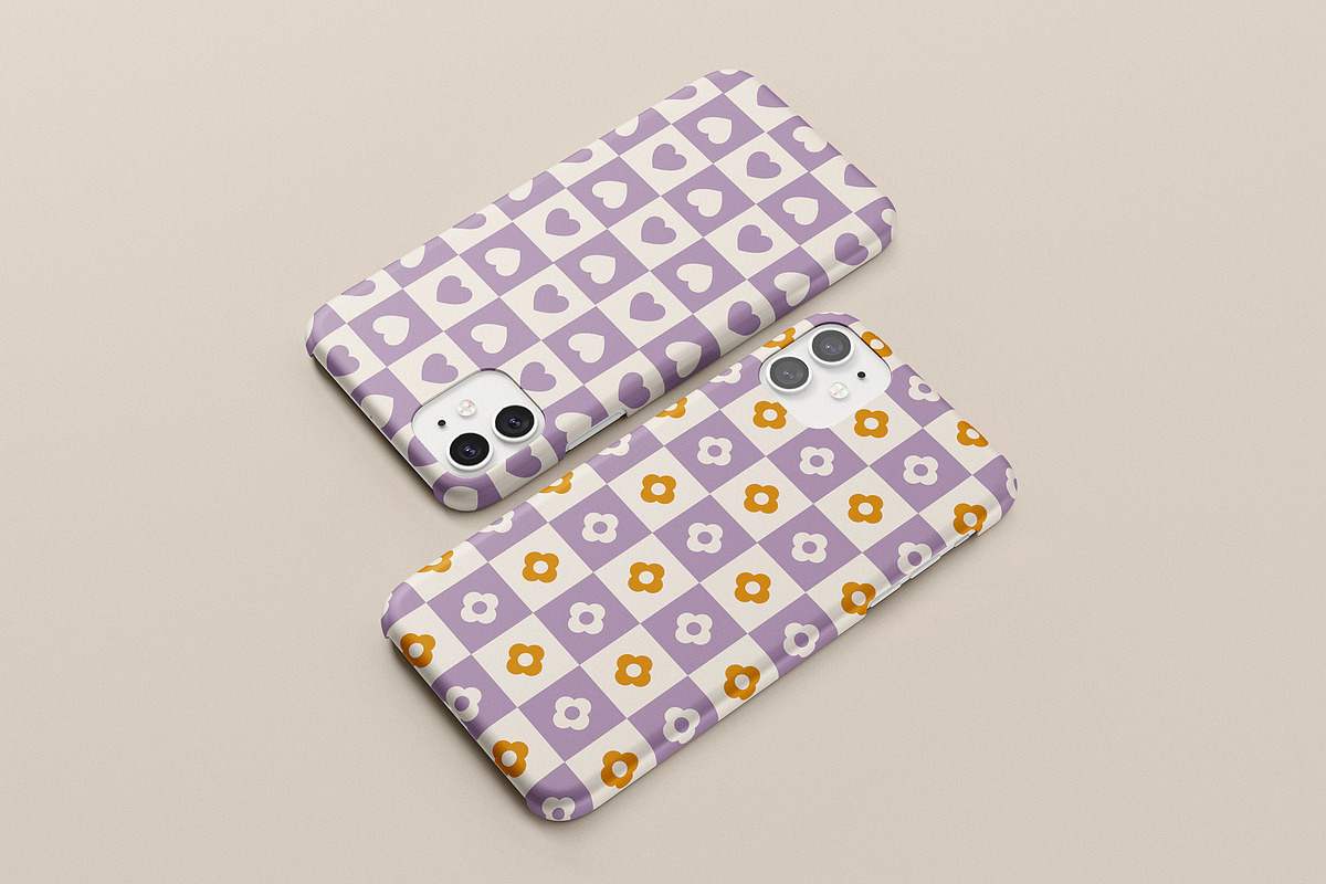 Retro Checkered Patterns, a Pattern Graphic by May Motif (Photo 18 of 21)
