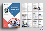 Business Brochure Template, a Brochure Template by E-Type (Thumbnail 1 of 7)
