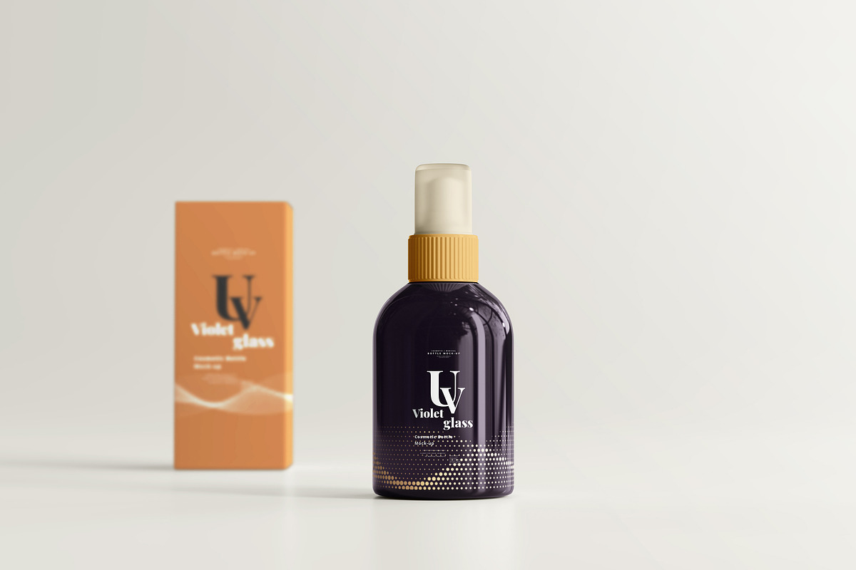 220+ Violet Glass Mock-up Bundle, a Cups & Container Mockup by pmvch (Photo 22 of 199)