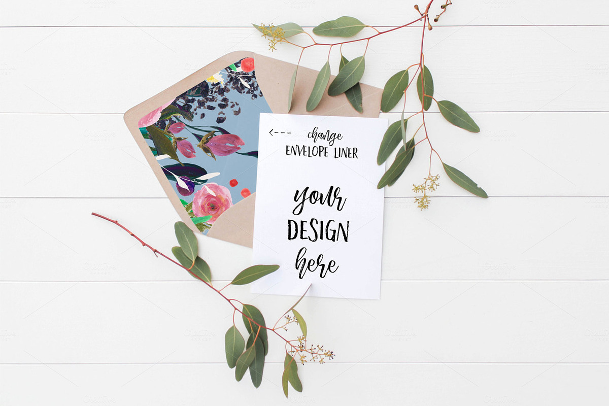 Eucalyptus Stationery Bundle SALE, a Print Template by ILLONA GRAPHICS (Photo 7 of 7)