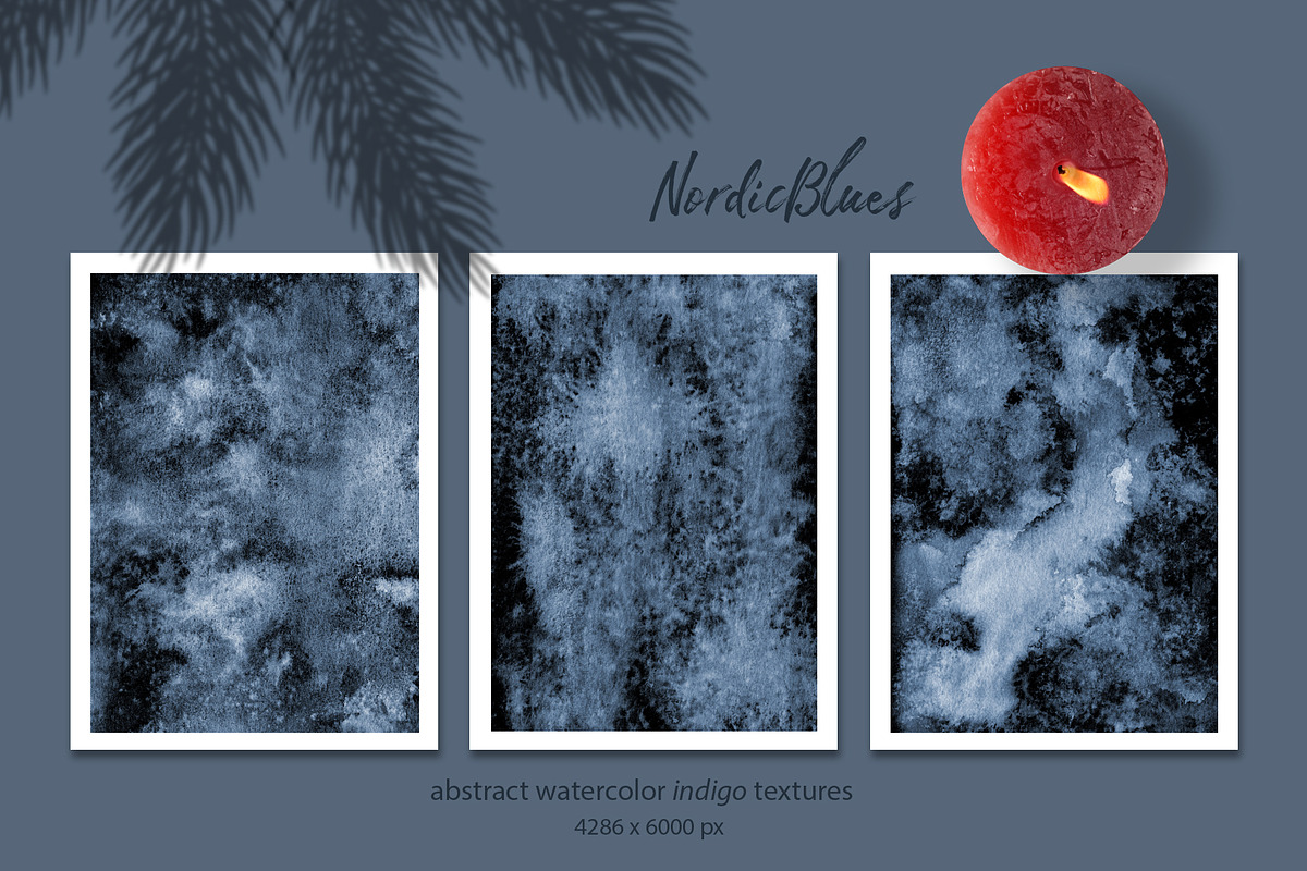 NordicBlues Watercolor Pack, a Texture Graphic by Marmoris.Arts (Photo 18 of 24)