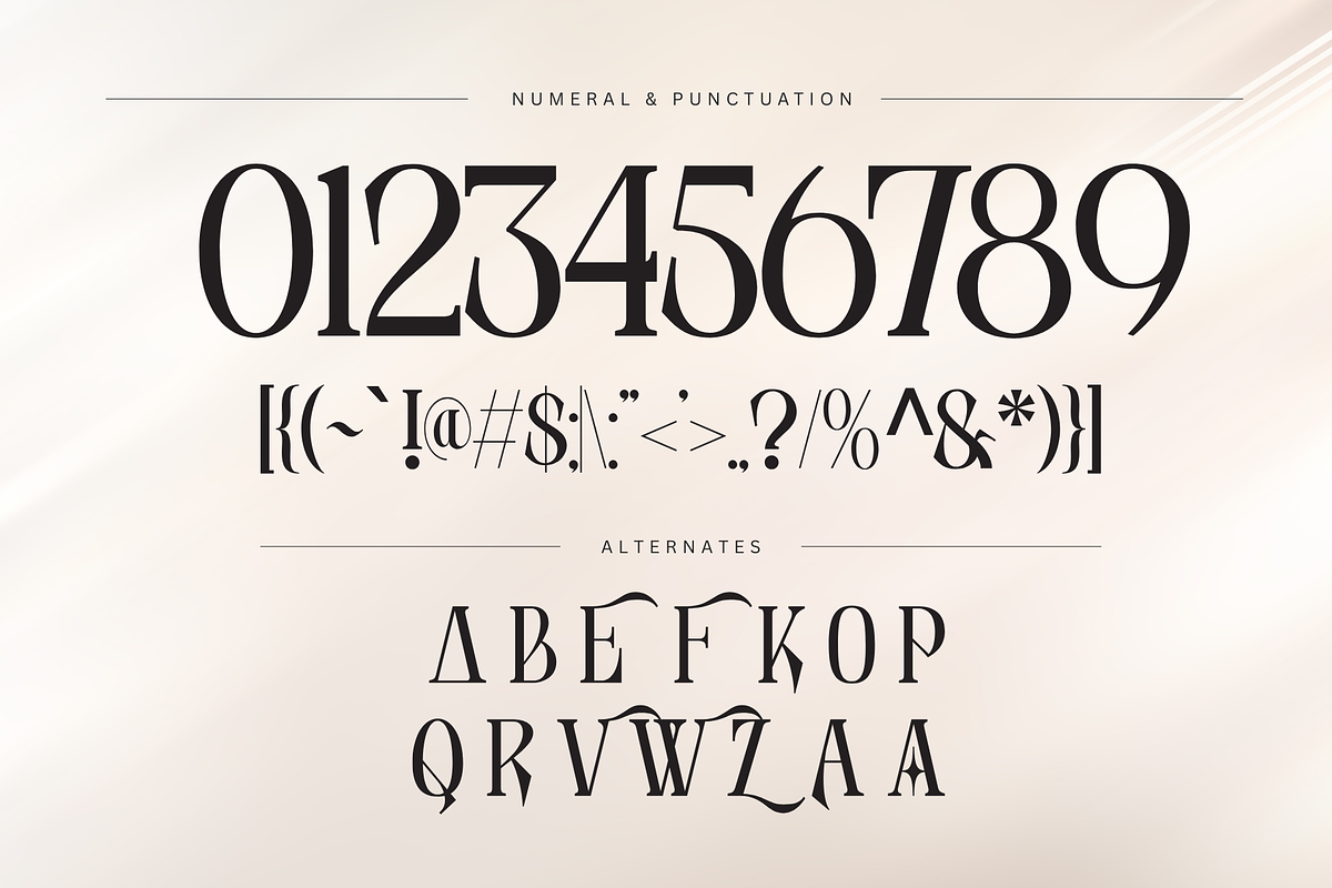 Arfa Vintage - Branding Logo Font, a Serif Font by Nirmana Visual (Photo 6 of 10)