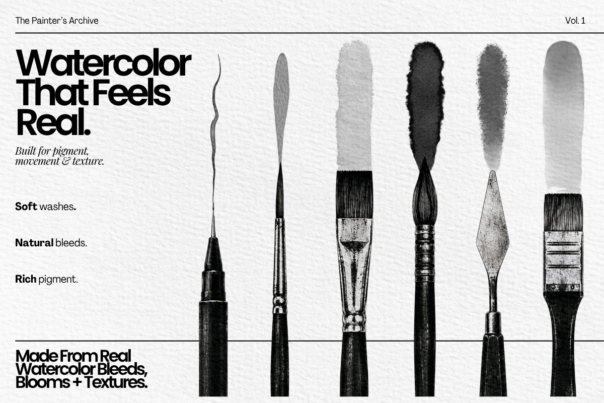 The Painter's Archive: Procreate, a Brush Add-On by Fins and Fiction (Photo 3 of 9)