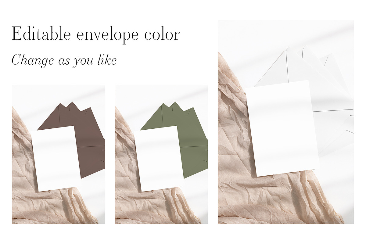 Customizable Card Mockup5x7 2c5 b32, an Advertising Mockup by PawMockups (Photo 3 of 12)