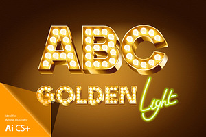 Old lamp alphabet