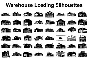 Warehouse Loading Silhouettes, a Graphic by hafijul (Thumbnail 6 of 6)